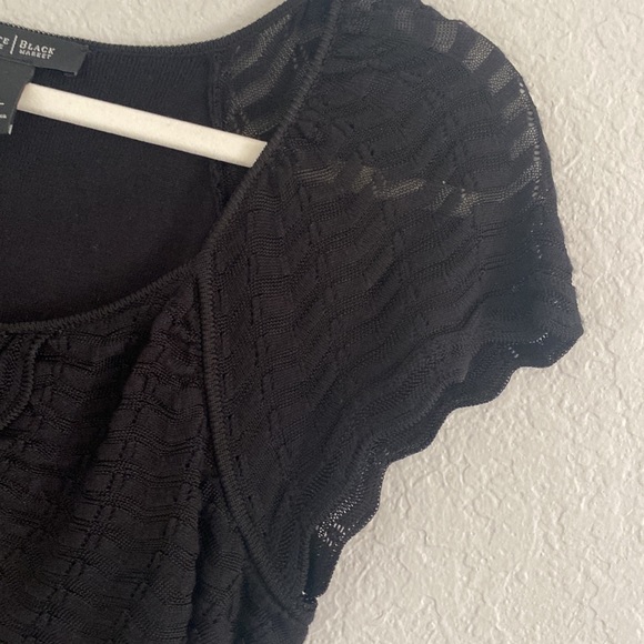 13. Black high end lacy sweater - Picture 4 of 8